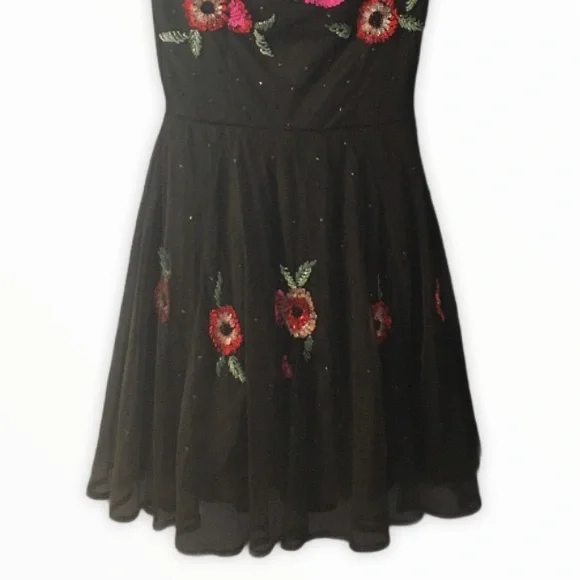 ASOS floral sequin dress size 2 - Picture 9 of 10